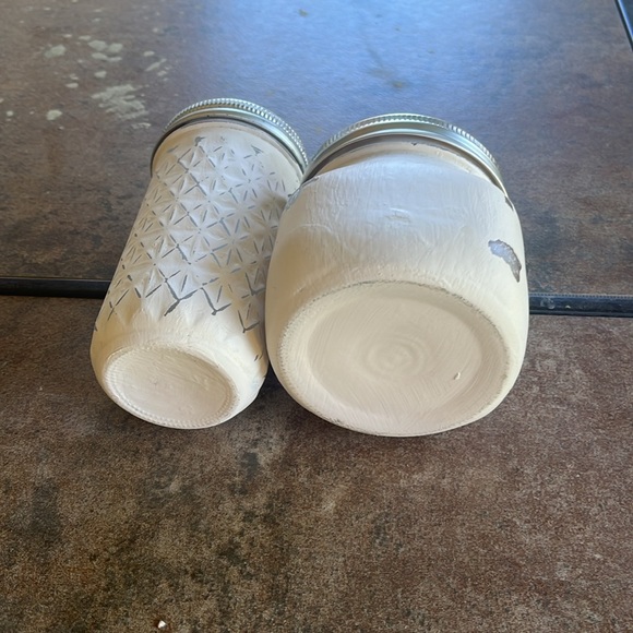 Decorative Farmhouse/Country/coastal / French decor Mason Jars set of 6 - Picture 11 of 11